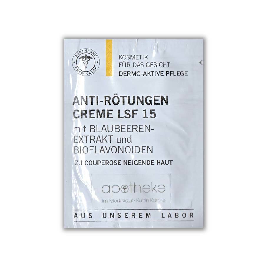 Anti Rotungen Creme Mit Lsf 15 Probe Apotheke Im Marktkauf Shop