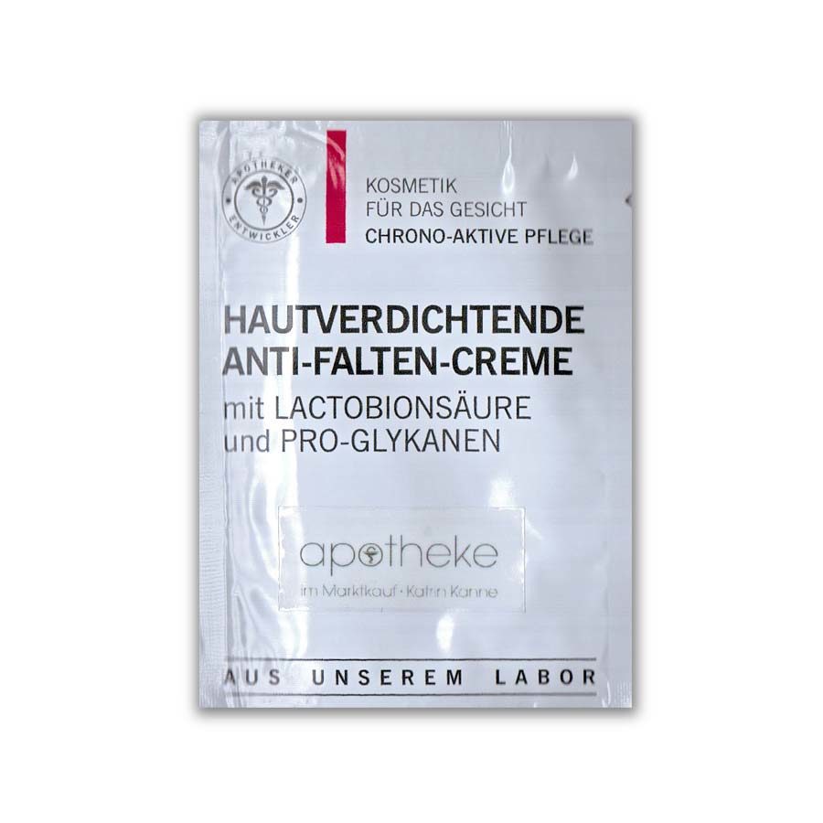 Hautverdichtende Anti Falten Creme - Probe - Apotheke im Marktkauf Shop