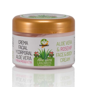 Aloe Vera Gesichtscreme mit Hagebutte