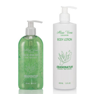 Aloe Vera Gel pur 250 ml & Aloe Vera Body Lotion 400 ml - Vorteilspackung