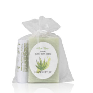 Geschenkset - Aloe Vera Seife & Lippenpflegestift