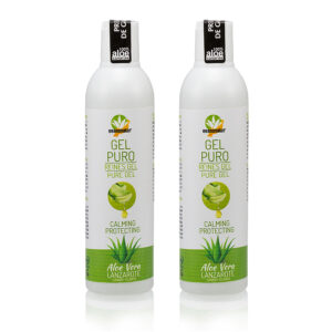 2 x Bio Aloe Vera Gel 99% DUO - Ecologico von Ebanonatur - Apotheke im Marktkauf Shop