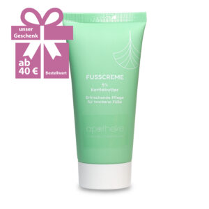 Fusscreme mit 5% Karitèbutter