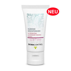 Klärende Gesichtsmaske mit Probiotika und weißer Tonerde