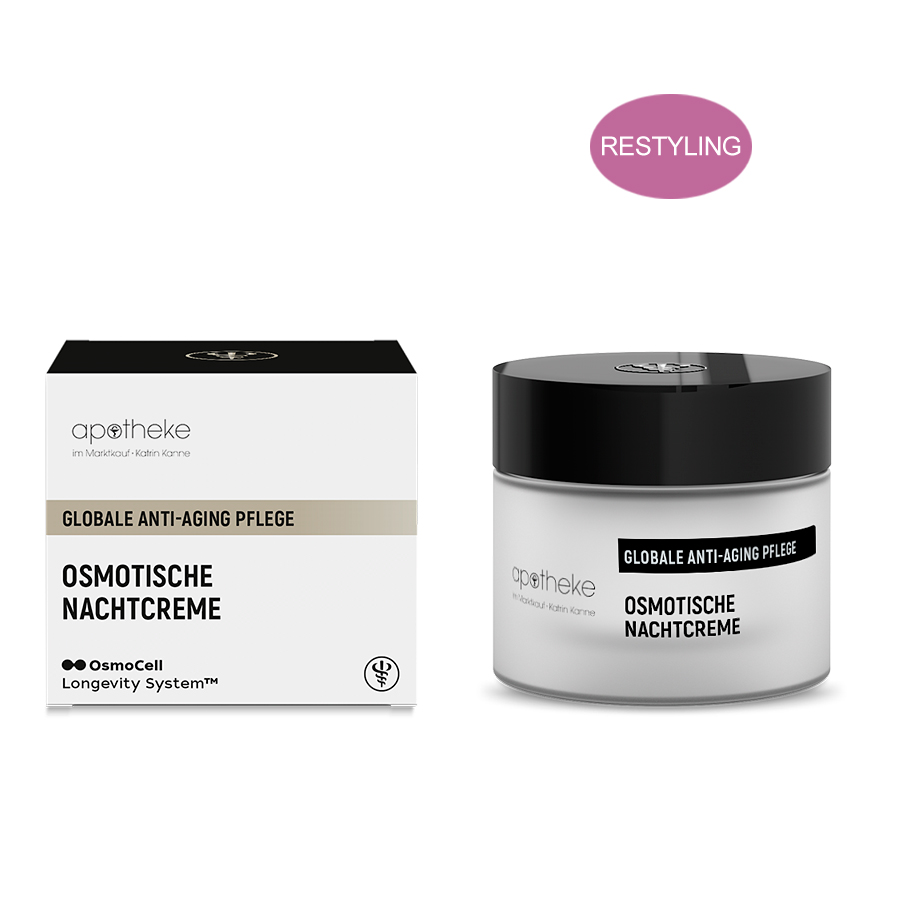 Apotheke im Marktkauf - Osmotische Nachtcreme - 50 ml mit Refill System