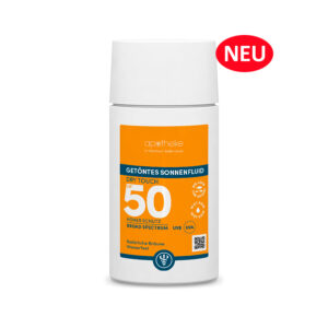 Apotheke im Marktkauf - Getöntes Sonnenfluid Dry Touch LSF 50+