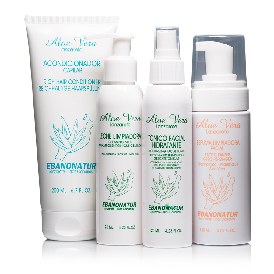 Aloe Vera Reinigungs- und Pflegeset